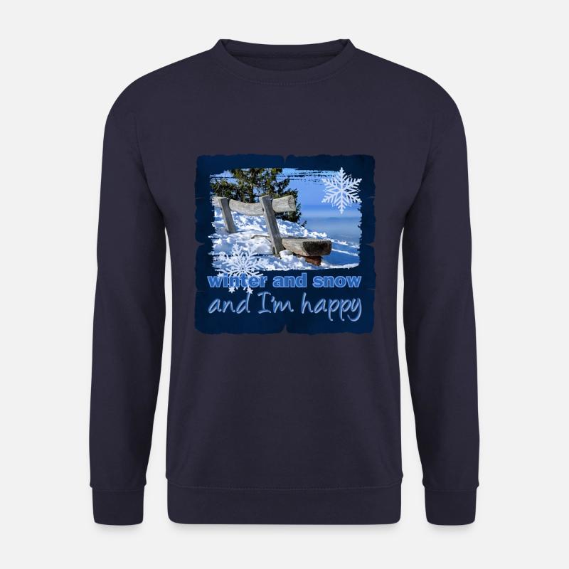 Winter 7 - Unisex Sweatshirt - navy
