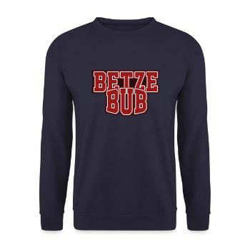 Bet Boy - Sweat-shirt Unisexe - marine - Devant - Alina (178cm) & Michal (187cm)