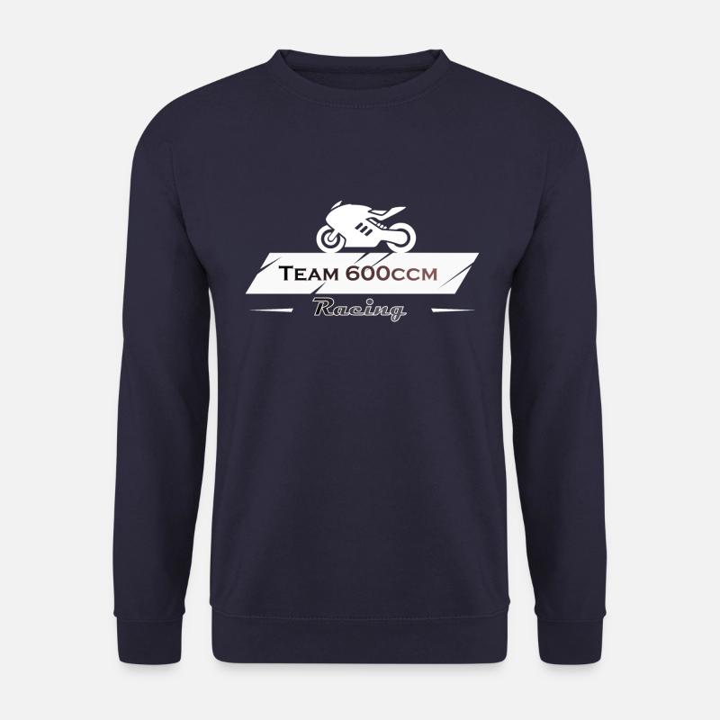 Team 600cc Motorcycle Racing - Unisex Sweatshirt - navy