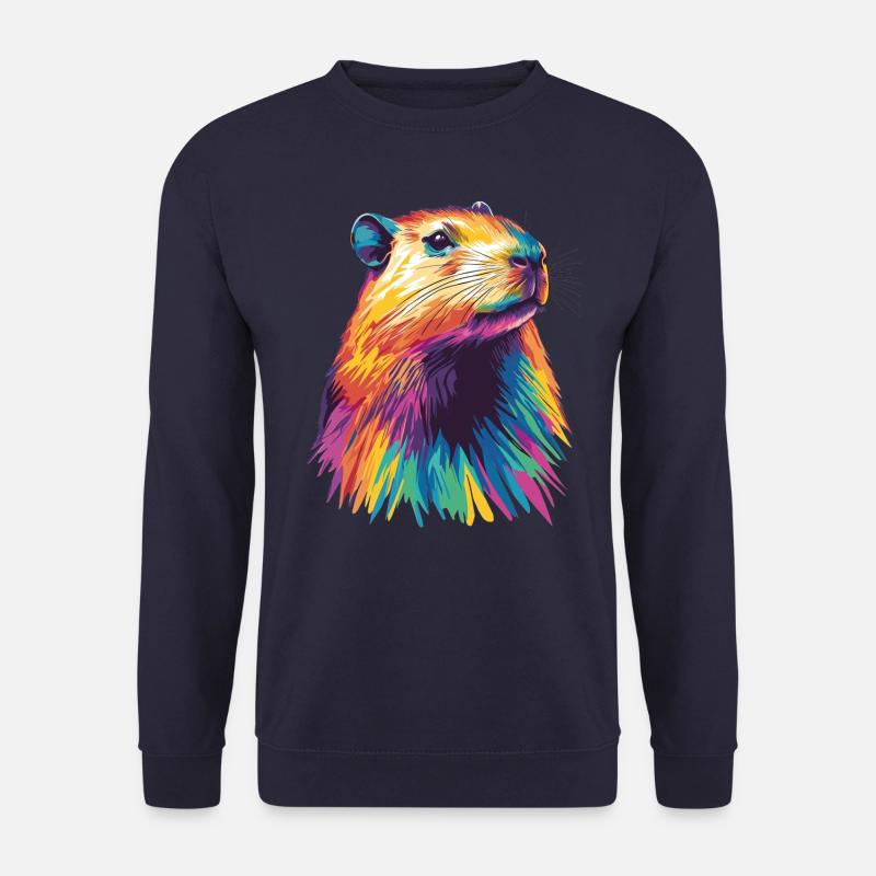 Capybara - Unisex Pullover - Navy