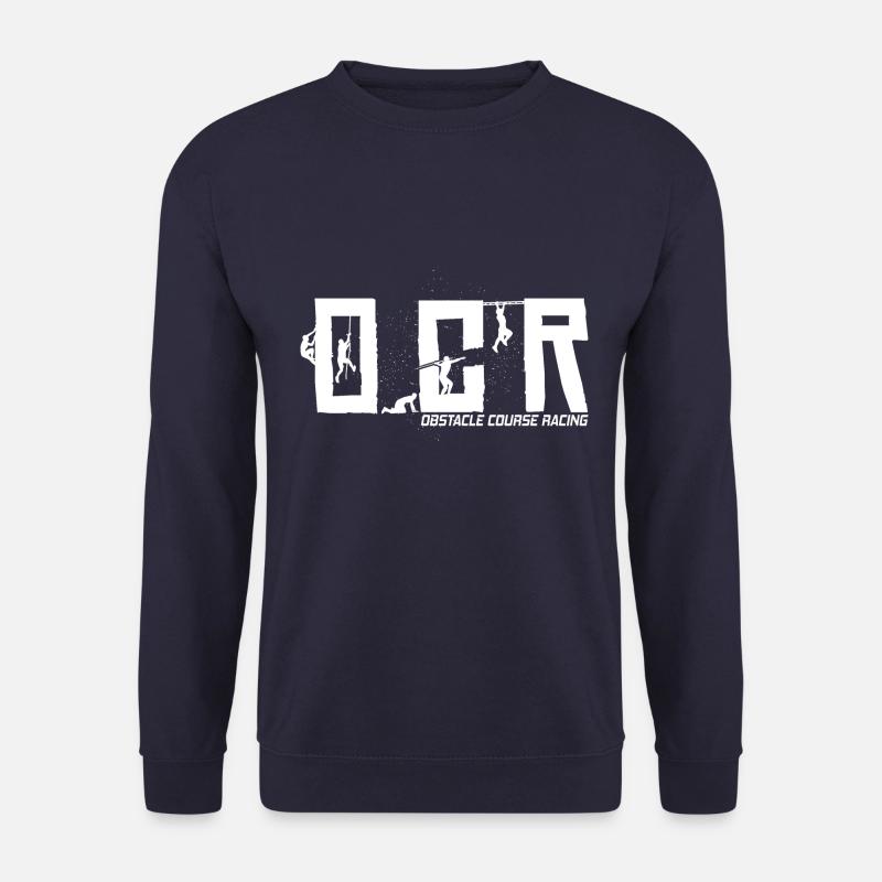 Parcours d'obstacles - OCR Obstacle Course Racing Running - Sweat-shirt Unisexe - marine