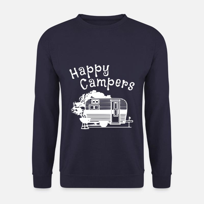Caravan - Happy Campers - Unisex Sweatshirt - navy