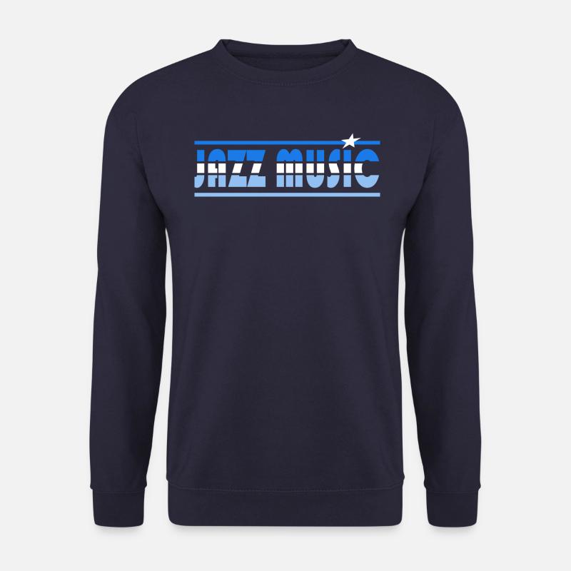 Jazz Music Retro - Unisex Sweatshirt - navy