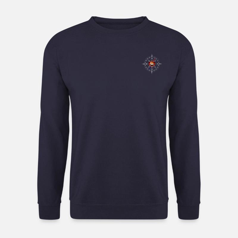 Biker Adventure Compass - Unisex Sweatshirt - navy