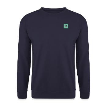 Shoot - Unisex Pullover - Navy - Vorne - Alina (178cm) & Michal (187cm)
