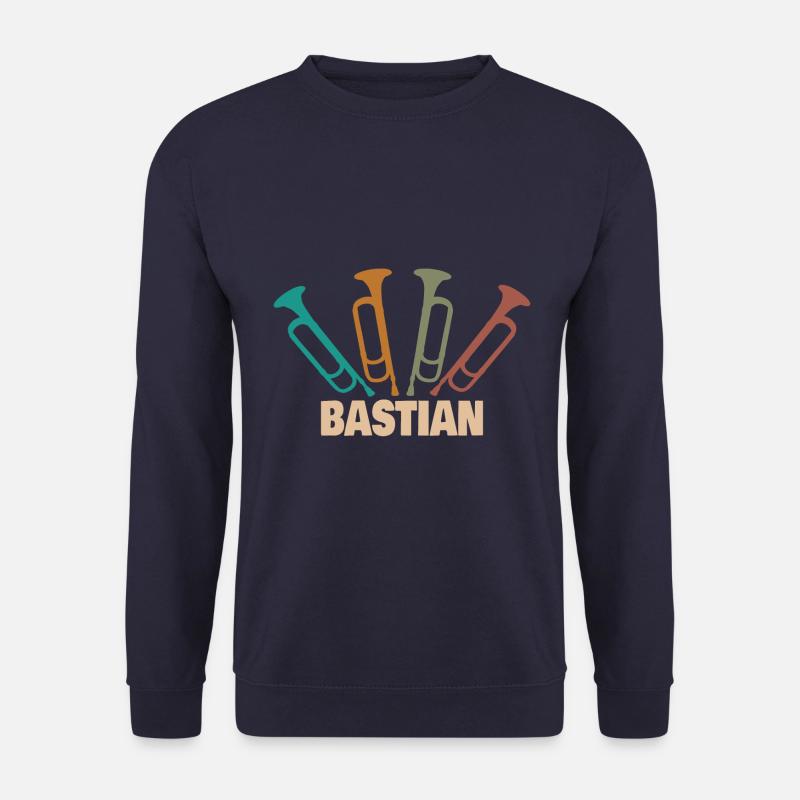 Blasinstrument Bastian - Unisex Pullover - Navy