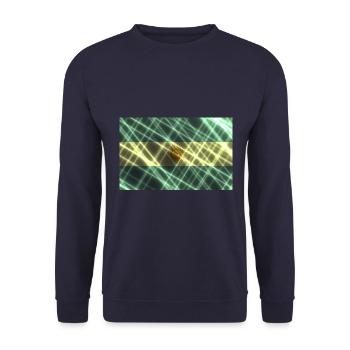 Argentina - Unisex Sweatshirt - navy - Front - Alina (178cm) & Michal (187cm)