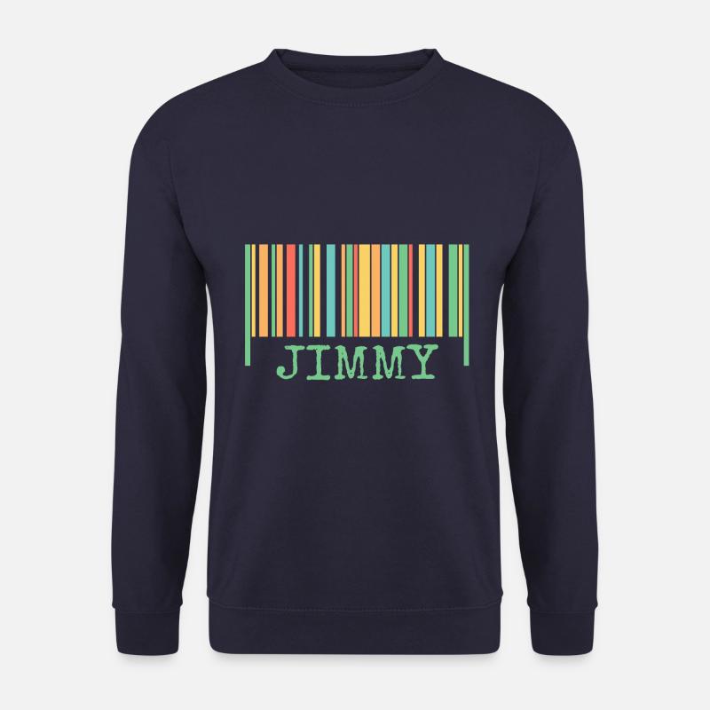Strichcode Jimmy - Unisex Pullover - Navy