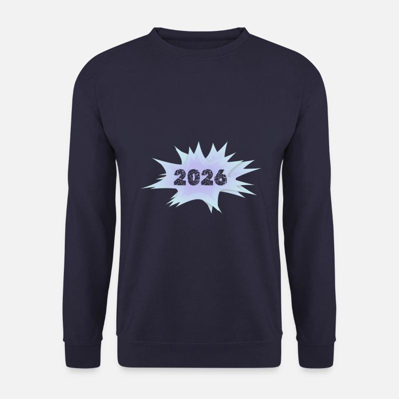 Speech bubble 2026 - Unisex Sweatshirt - navy