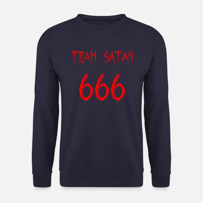 Team Satan 666 - Unisex Pullover - Navy