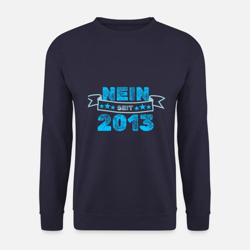 Jahr 2013 - Unisex Pullover - Navy