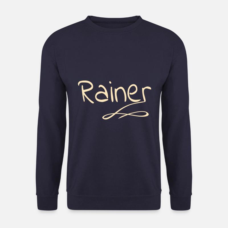 Vorname Rainer - Unisex Pullover - Navy