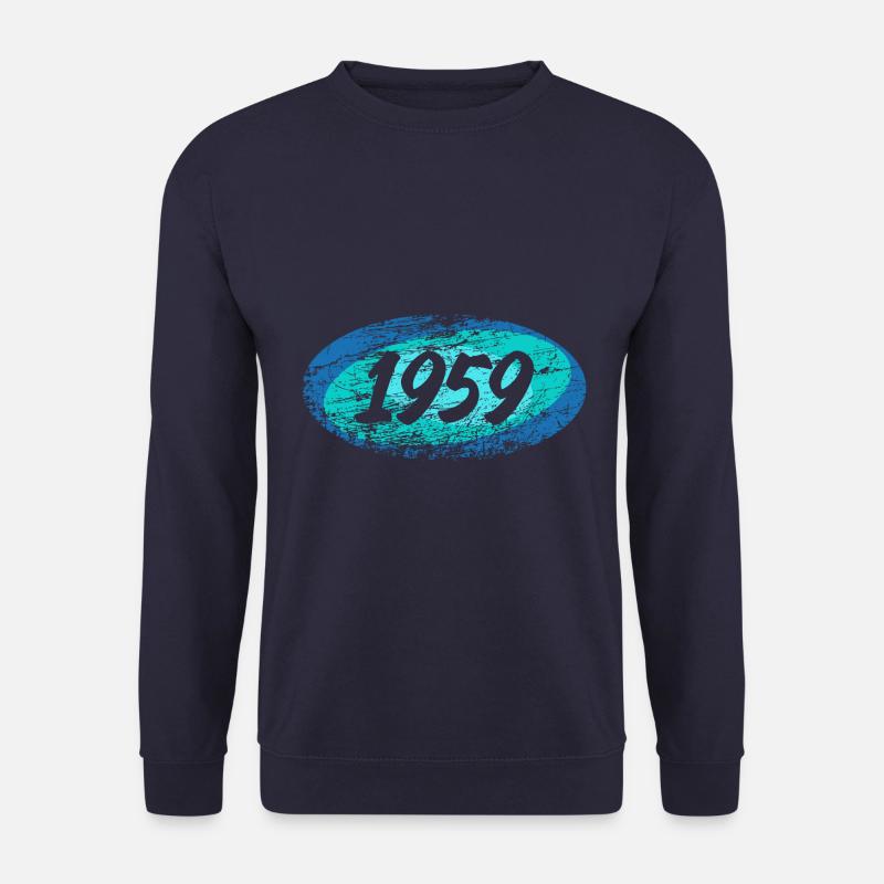 Retro Elypse 1959 - Unisex Sweatshirt - navy