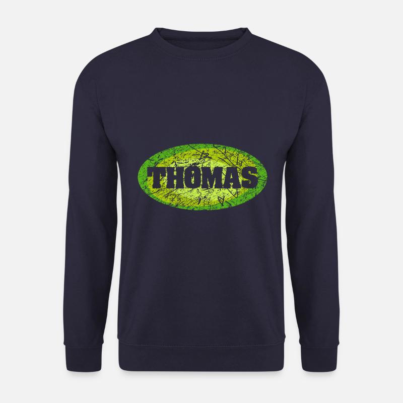 Retro Thomas - Unisex Pullover - Navy