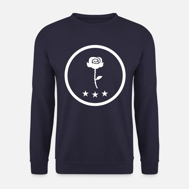 Rose Symbol - Unisex Pullover - Navy