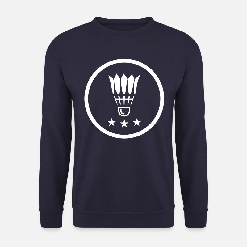Badminton Symbol - Unisex Pullover - Navy