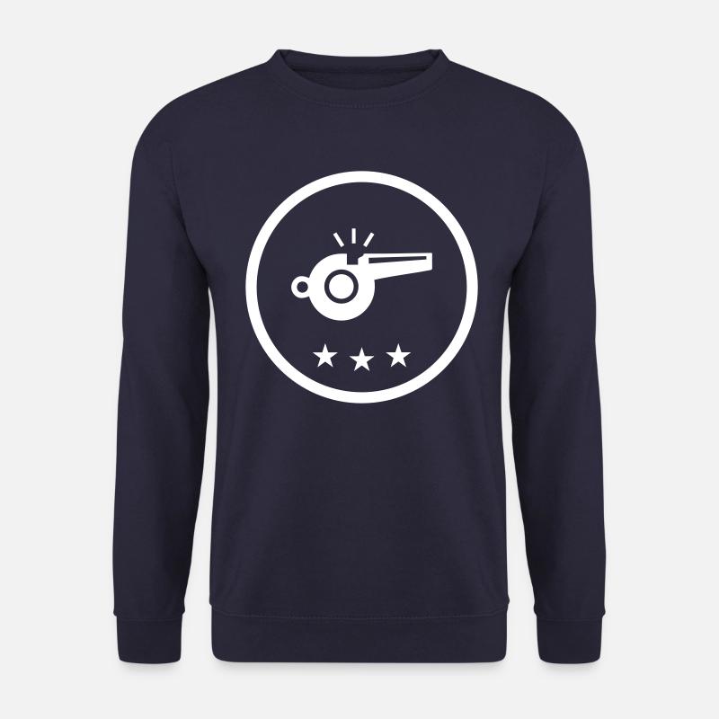 Trillerpfeife Pfeife - Unisex Pullover - Navy