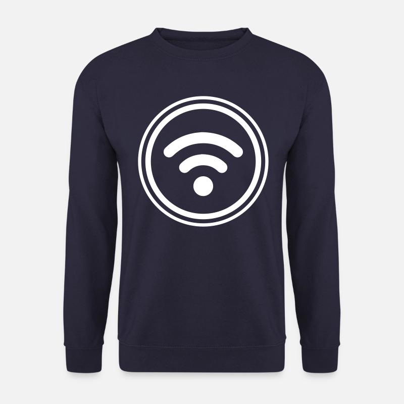 Wlan Internet - Unisex Pullover - Navy