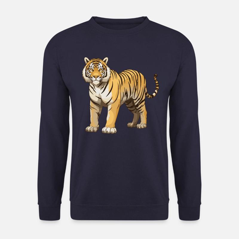 Tiger Tier - Unisex Pullover - Navy