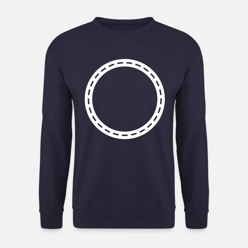 Kreis Kontur Leer - Unisex Pullover - Navy