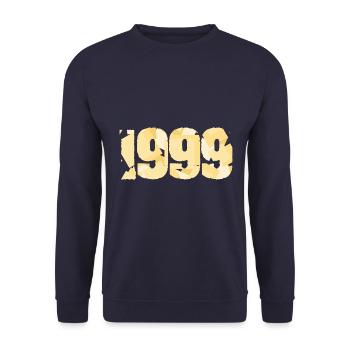 1999 - Sweat-shirt Unisexe - marine - Devant - Alina (178cm) & Michal (187cm)