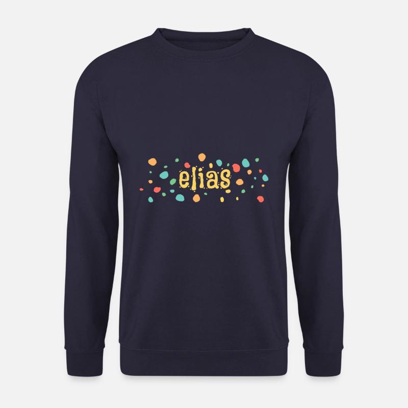 Kleckse Farbkleckse elias - Unisex Pullover - Navy