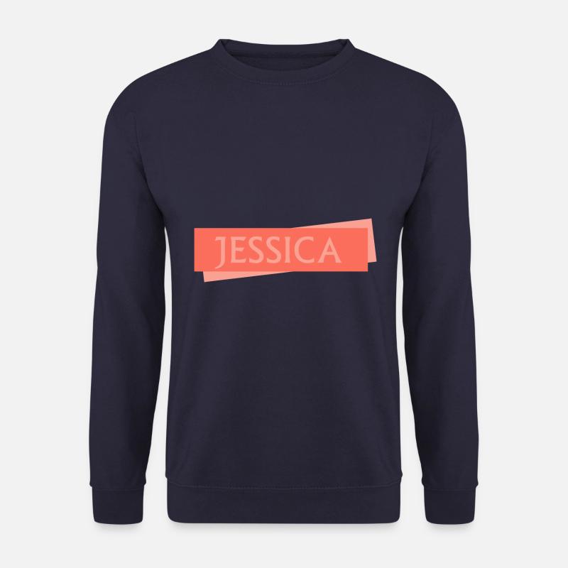 Vorname Jessica - Unisex Pullover - Navy