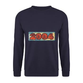 2004 - Unisex Sweatshirt - navy - Front - Alina (178cm) & Michal (187cm)