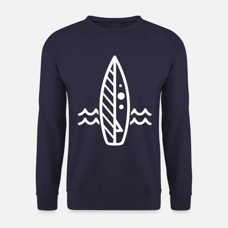 Surfboard icon icon - Unisex Sweatshirt - navy