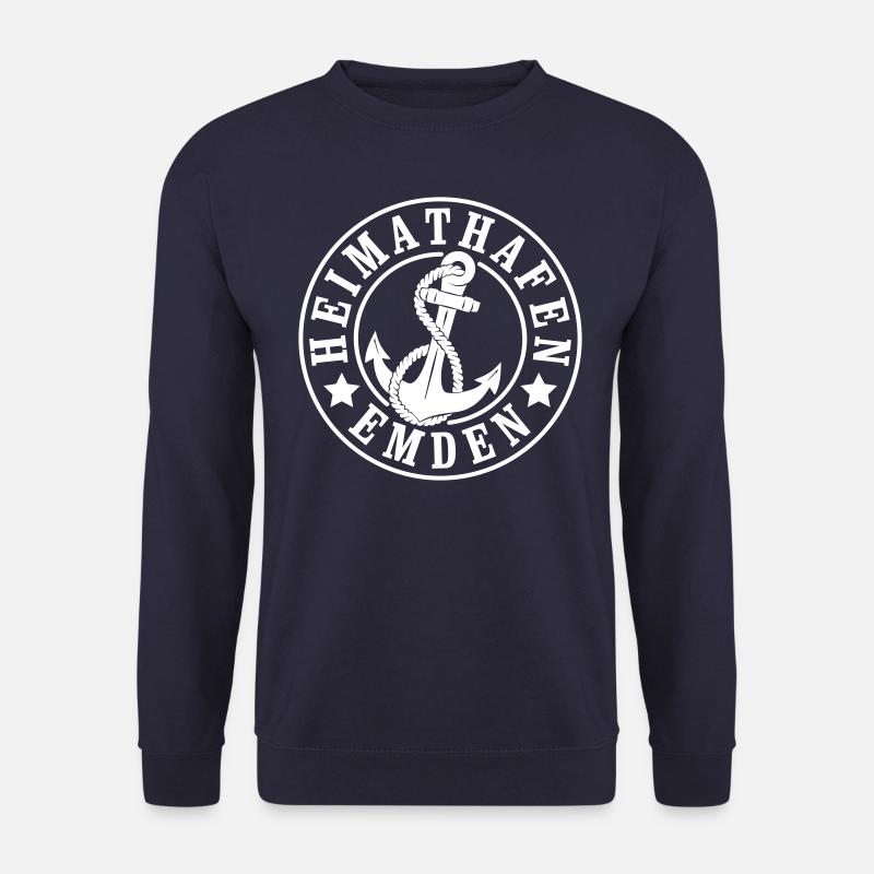 Heimathafen Emden - Unisex Pullover - Navy