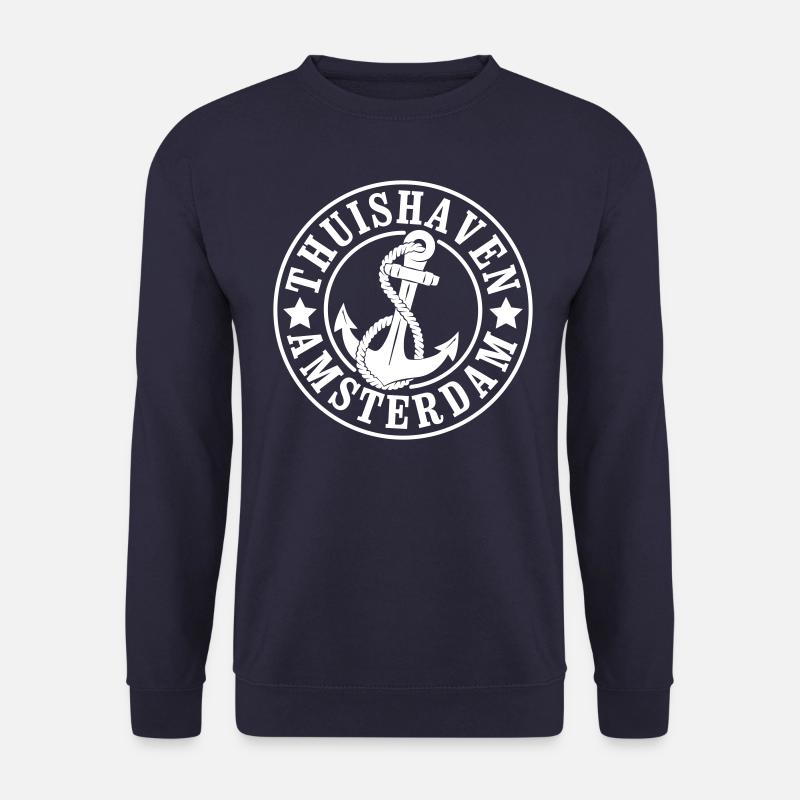 Heimathafen Amsterdam - Unisex Pullover - Navy