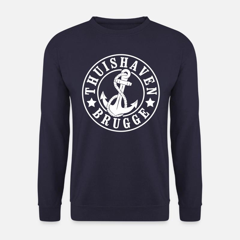 Heimathafen Brügge - Unisex Pullover - Navy