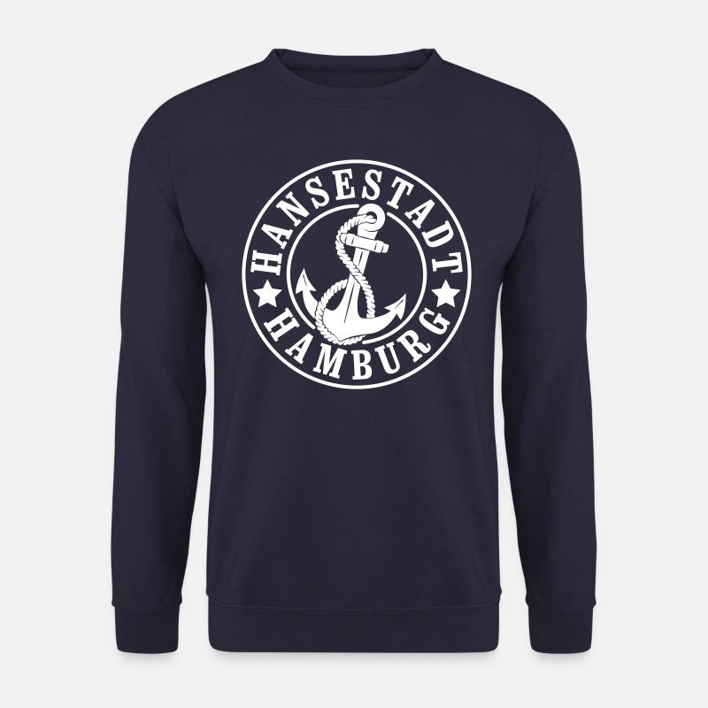 Hamburg - Unisex Pullover - Navy