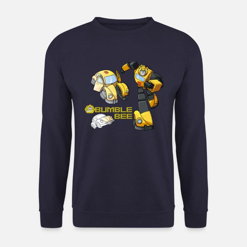 Transformers Bumblebee Transformation - Unisex Sweatshirt - navy