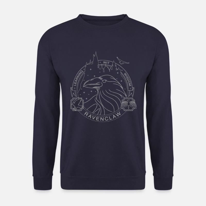 Harry Potter Emblème Serdaigle - Sweat-shirt Unisexe - marine