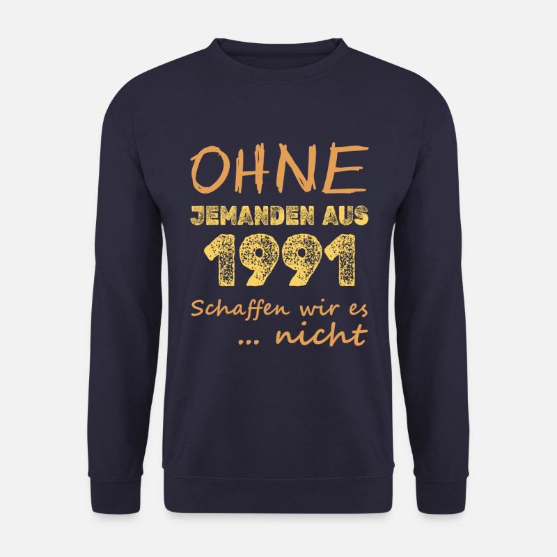 nicht 1991 - Unisex Pullover - Navy