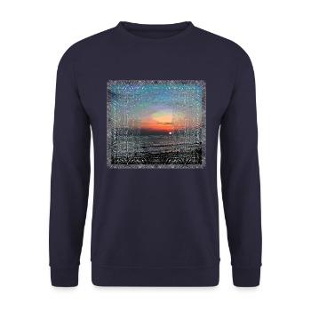 Meer - Unisex Pullover - Navy - Vorne - Alina (178cm) & Michal (187cm)