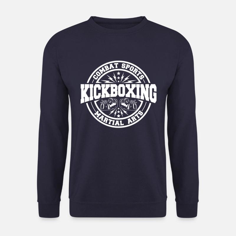 Kickboxing kickboxer kickboxing gift - Unisex Sweatshirt - navy