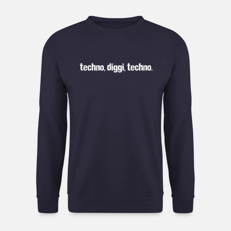 Techno DIGGI Techno - Unisex Pullover - Navy