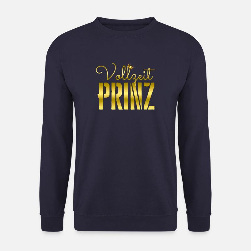 Vollzeit Prinz - Unisex Pullover - Navy