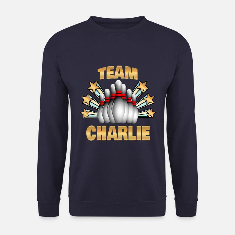 Bowling Charlie - Unisex Pullover - Navy