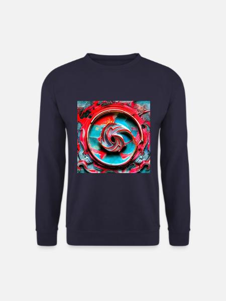 Wheel of Life - Unisex Sweatshirt - navy