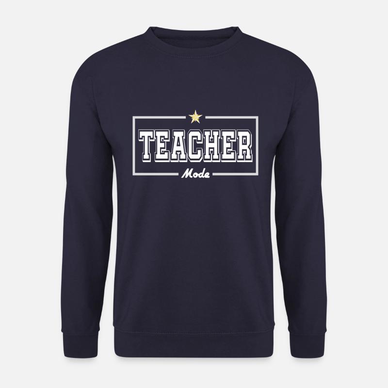 Mode enseignant(e) ( Anglais ) - Sweat-shirt Unisexe - marine