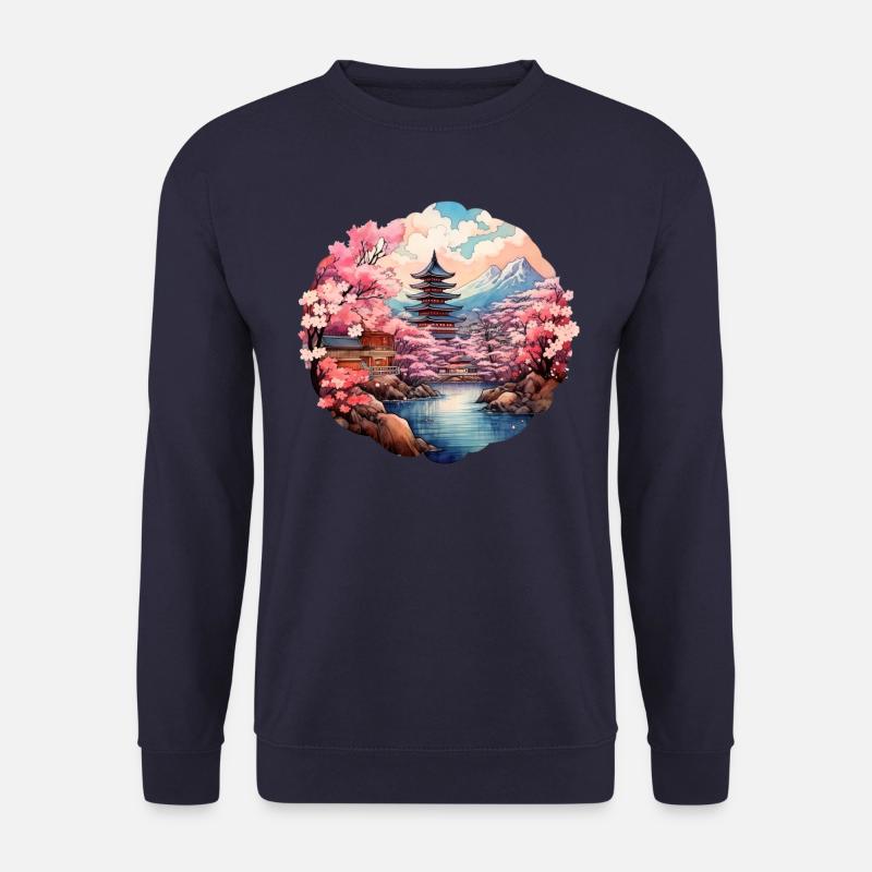 Japan - Unisex Pullover - Navy