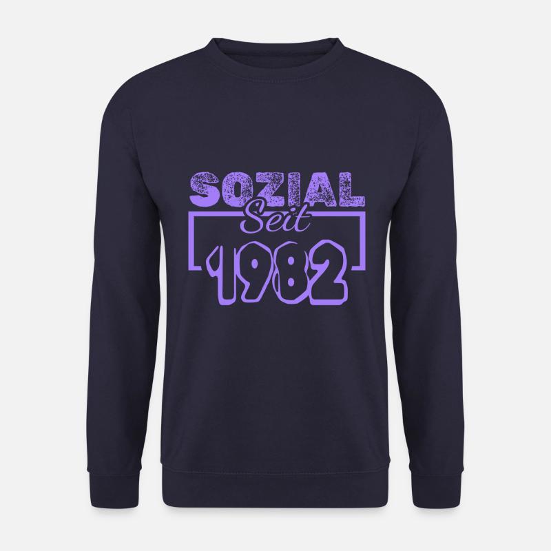 Sozialarbeiter 1982 - Unisex Pullover - Navy