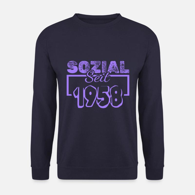 Sozialarbeiter 1958 - Unisex Pullover - Navy