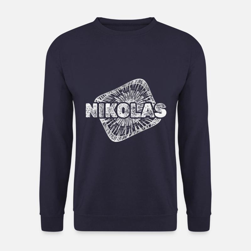 Geschenk für Nikolas - Unisex Pullover - Navy