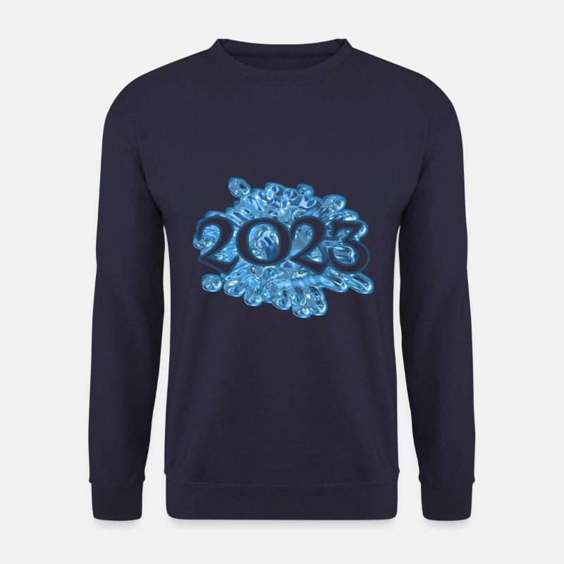 Wassertropfen 2023 - Unisex Pullover - Navy