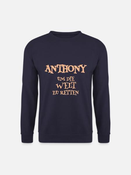 Held Anthony - Unisex Pullover - Navy