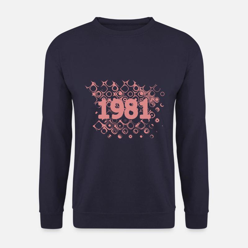 Bubbles Retro 1981 - Unisex Pullover - Navy